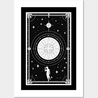 Tarot Card Astrology Occult Mystical Witchy Posters and Art